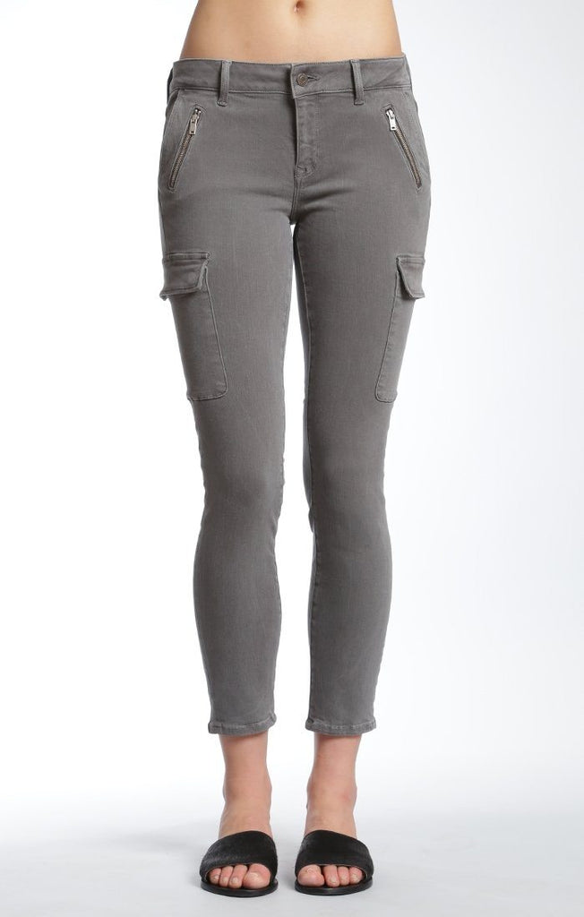 JULIETTE SKINNY CARGO IN GREY TWILL – Mavi Jeans