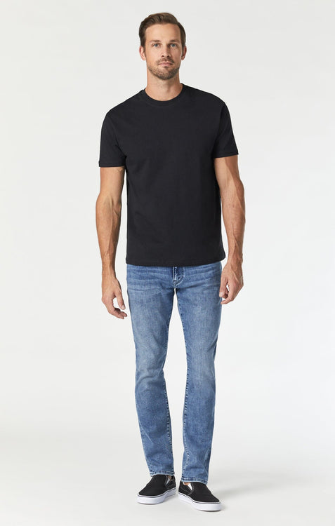 Mavi Men's Marcus Slim Straight in Light Foggy Williamsburg