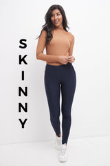 Curvy Pull-on Tummy Control Pants with Real Pockets