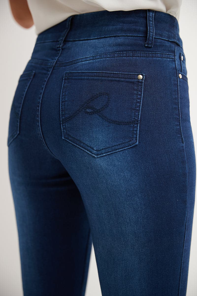 Pull-on Bootcut Jeans with 5 real pockets | Rekucci