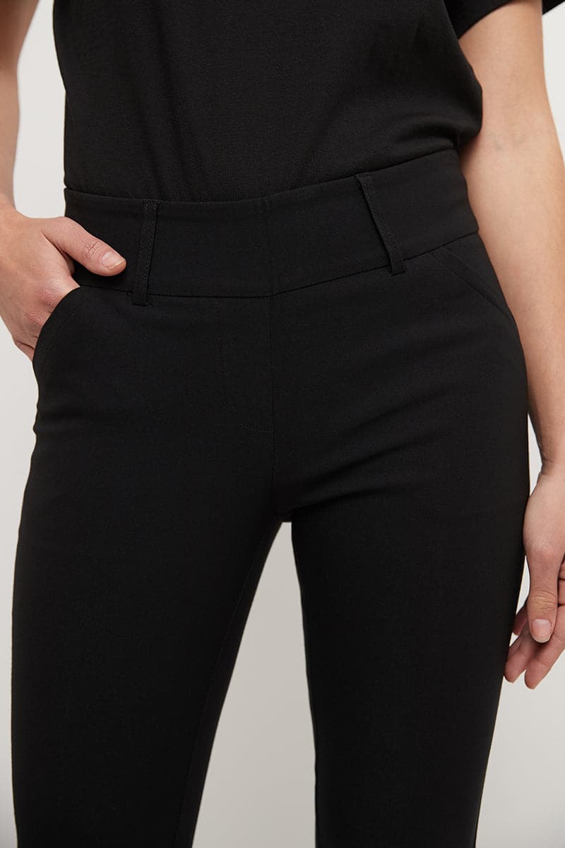 tummy control black pants