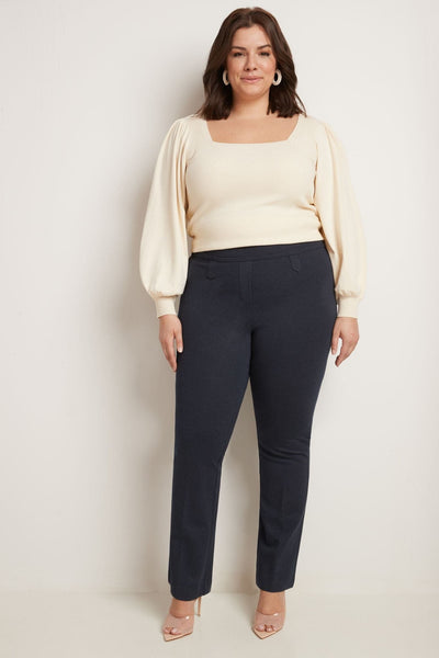 Buy Rekucci Women's Ease in to Comfort Fit Barely Bootcut Stretch Pants  Online at desertcartINDIA
