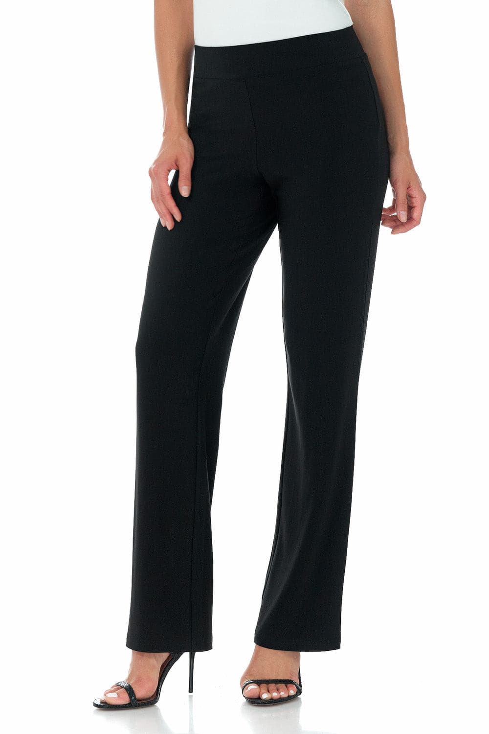 Travel Collection Wrinkle-Resistant Straight Leg Pants | Rekucci