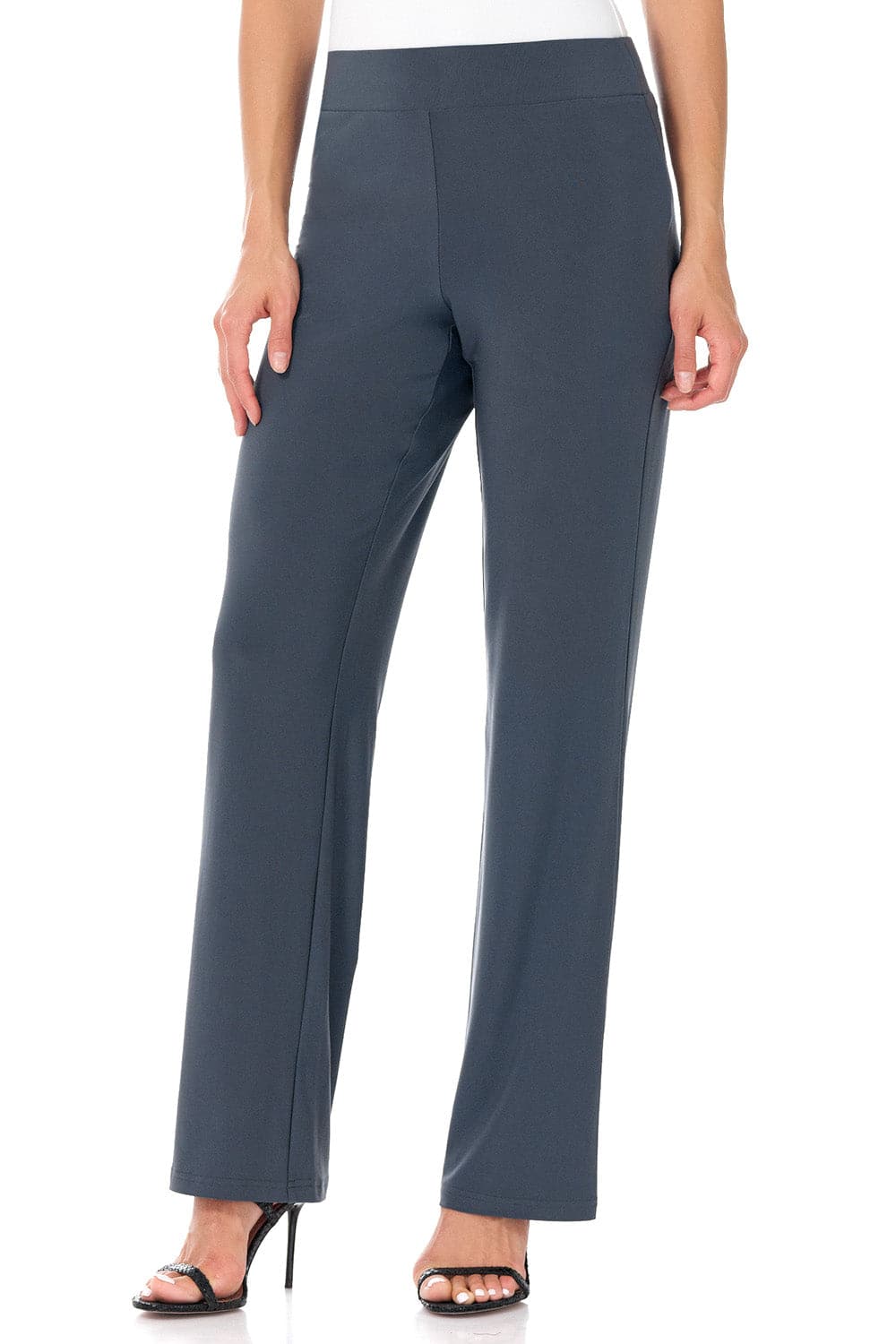 Travel Collection Wrinkle-Resistant Straight Leg Pants | Rekucci