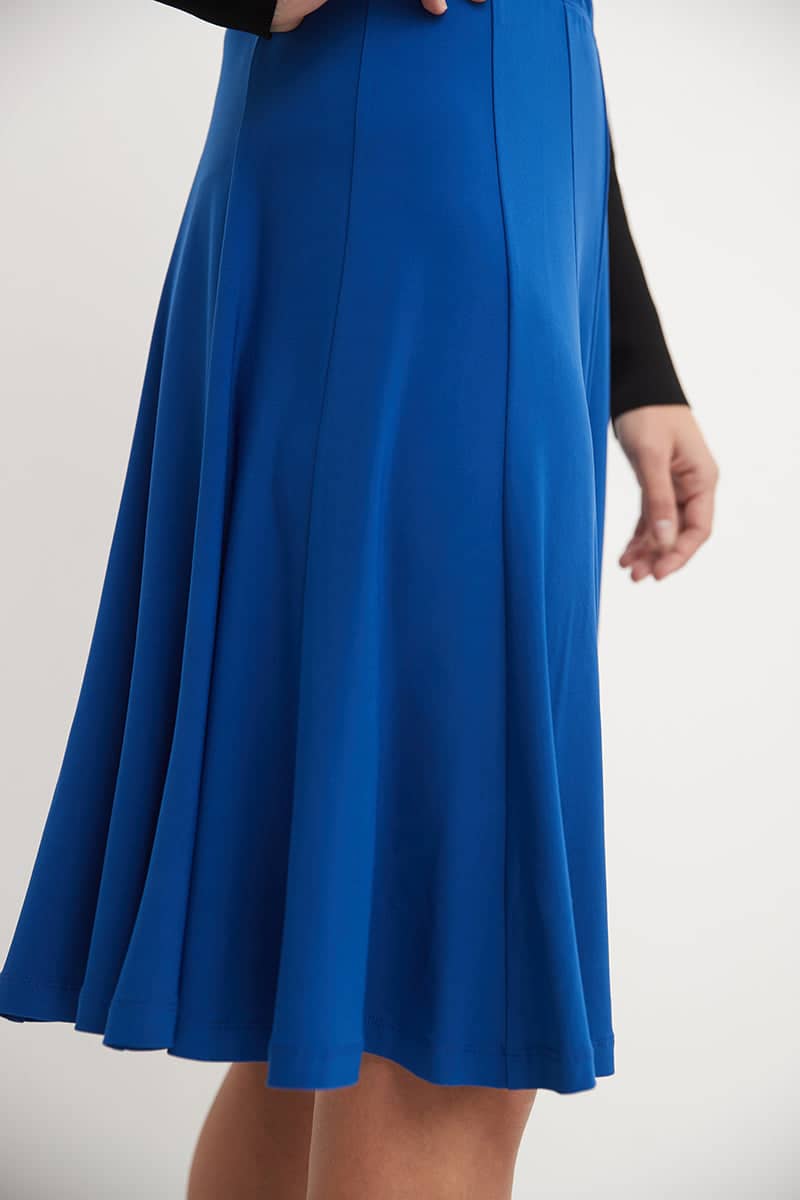 Bell Shaped Long Skirt with Flippy Flare | Rekucci