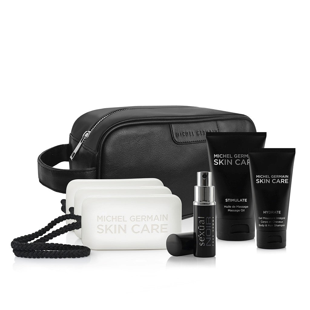 Michel Germain Mens Essential 6-Piece Dopp Kit (Value $160) – Michel ...