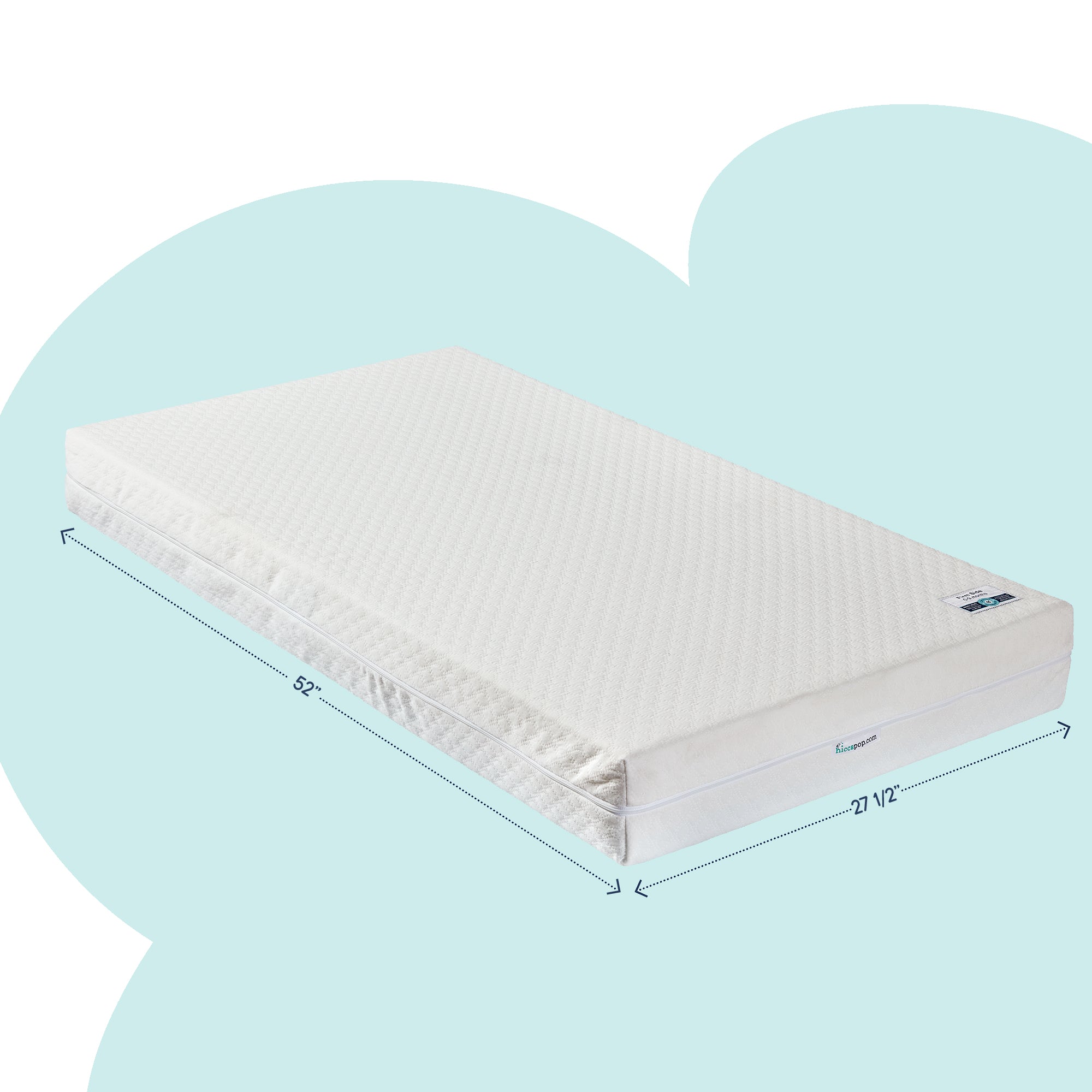 dual crib mattress
