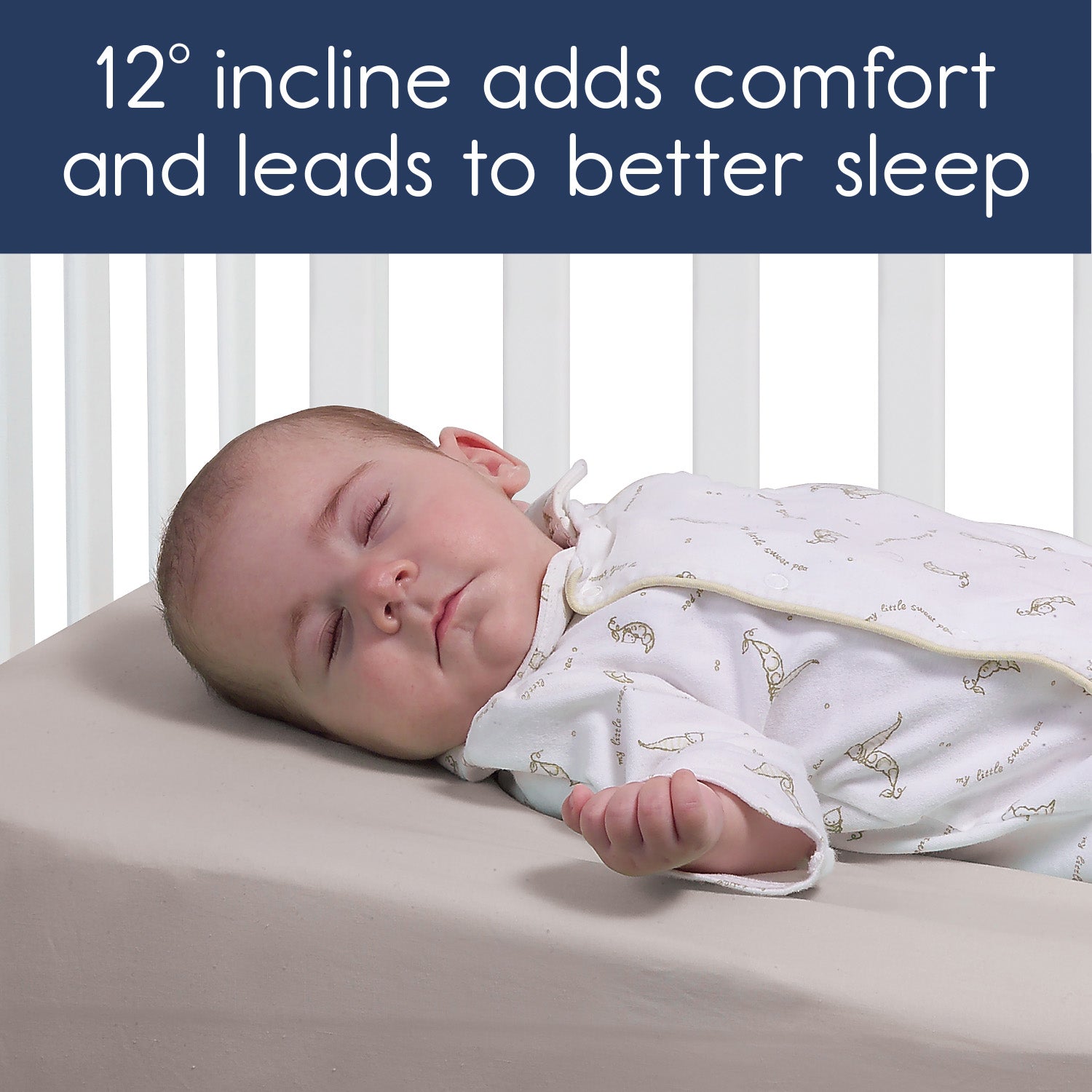 baby crib incline