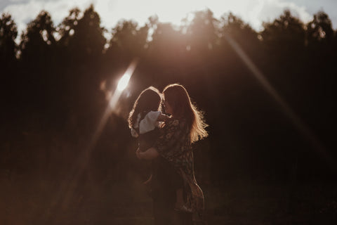 Mom and her daughter