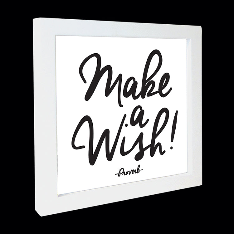 "make a wish!" card