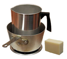 JackieSoap.com Double Boiler Hot Process Soapmaking- The Cook