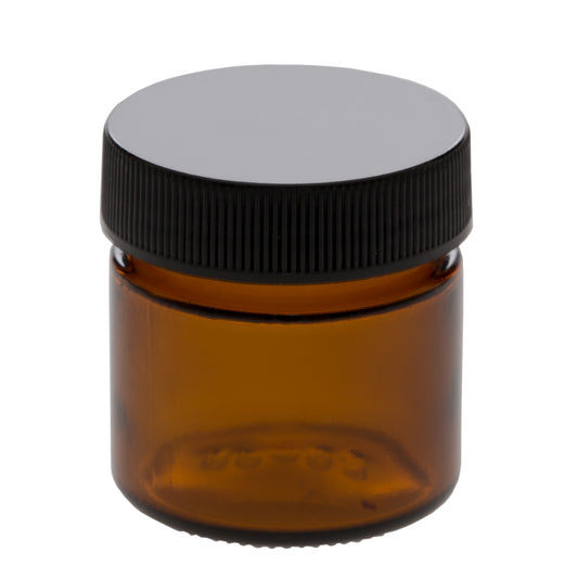 Amber Glass Jars - 50 ml | Mountain Rose Herbs