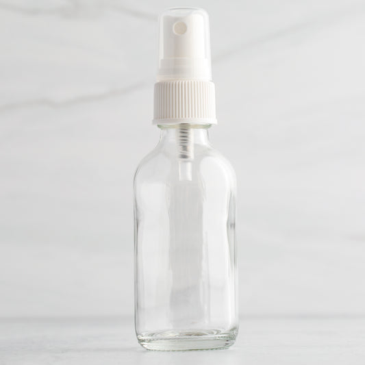 YONKAN 2oz Glass Spray Bottle Fine Mist Boston Glass Bottles with