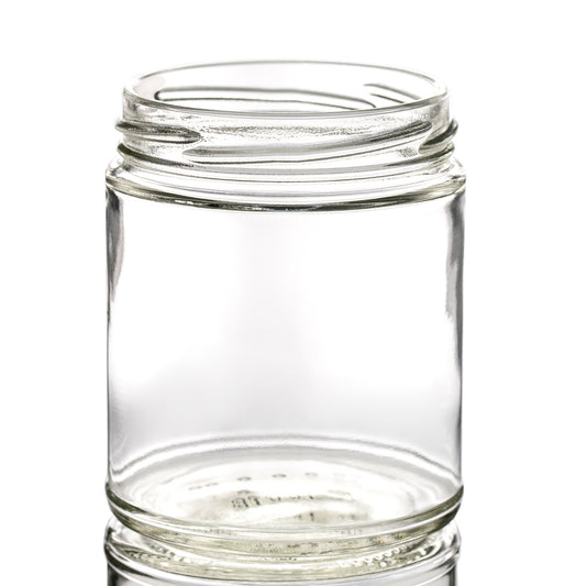 8 oz Clear Glass Jar with 70-400 Neck – Voyageur Soap & Candle