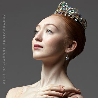 Shop Tutu.com Ballet Tiaras, Headpieces & Props | Peyton Anderson, Tutu.com 2018 Model (c) Gene Schiavone