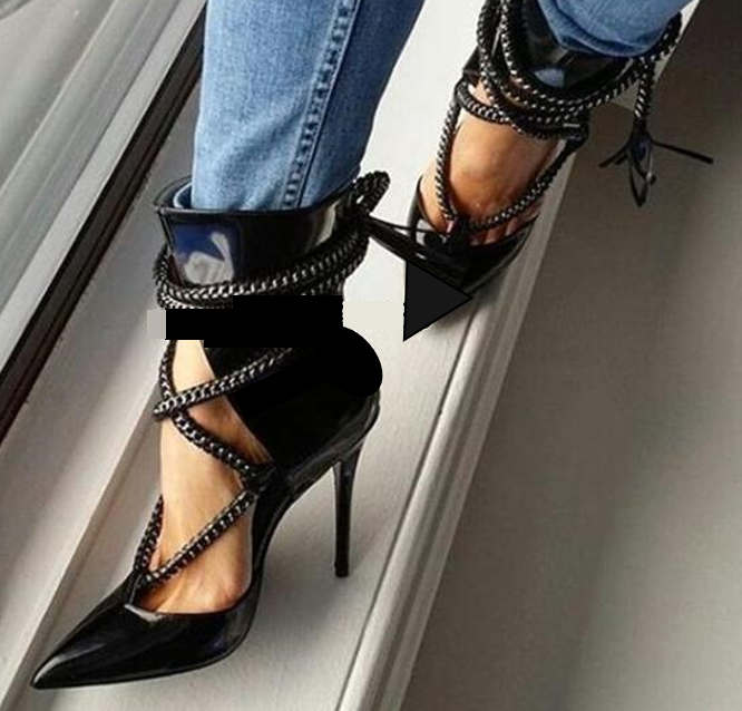 Stunning T-Strap Rope Lace Up Women's 