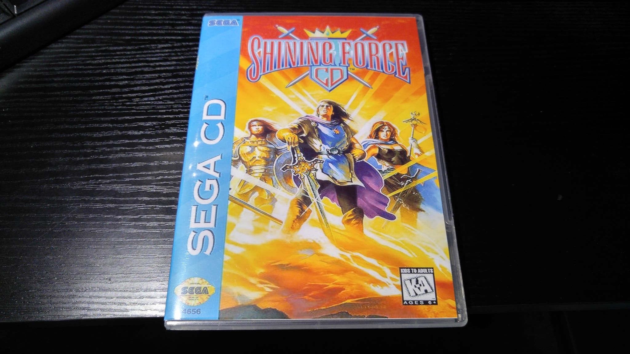 Shining Force Cd Sega Cd Reproduction Nightwing Video Game Reproductions