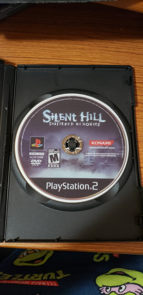 silent hill shattered memories ps2 cover