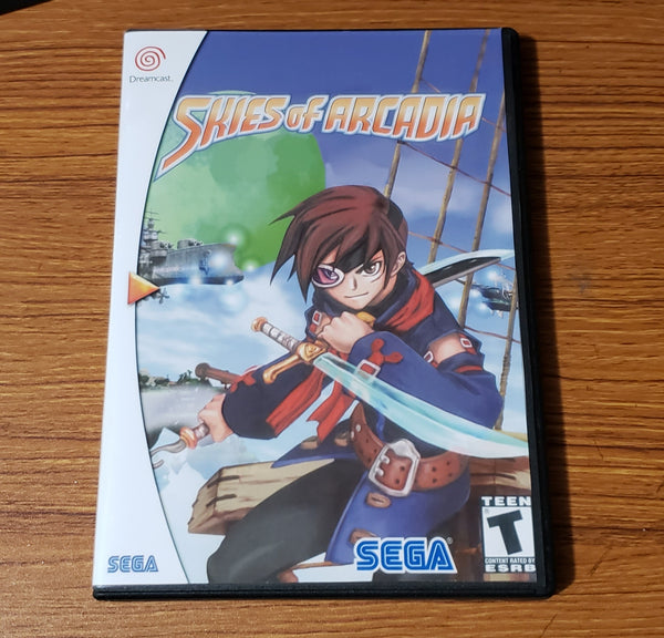 skies of arcadia dreamcast voice clips cd