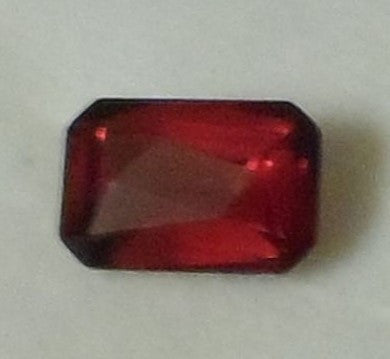 dark red garnet