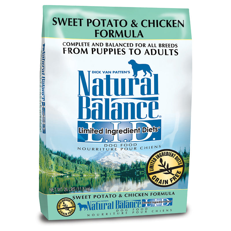 Natural Balance LID Chicken and Sweet Potato 26 lb