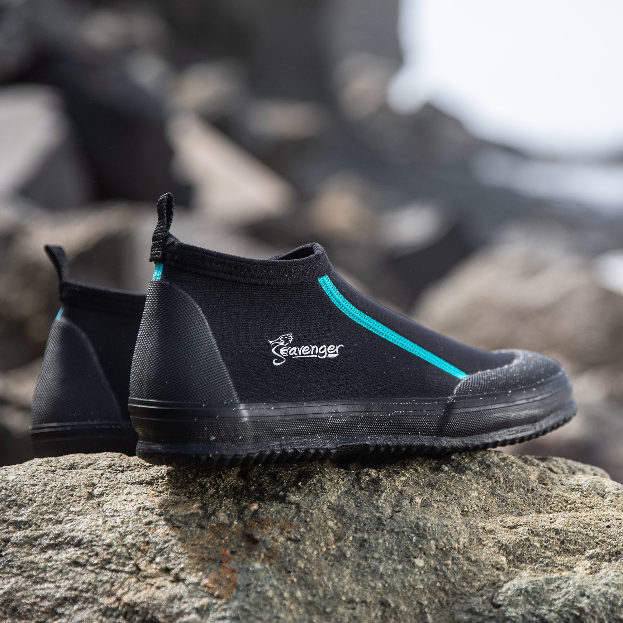 Seavenger Tall Tortuga Dive Booties with Vulcanized Rubber Soles