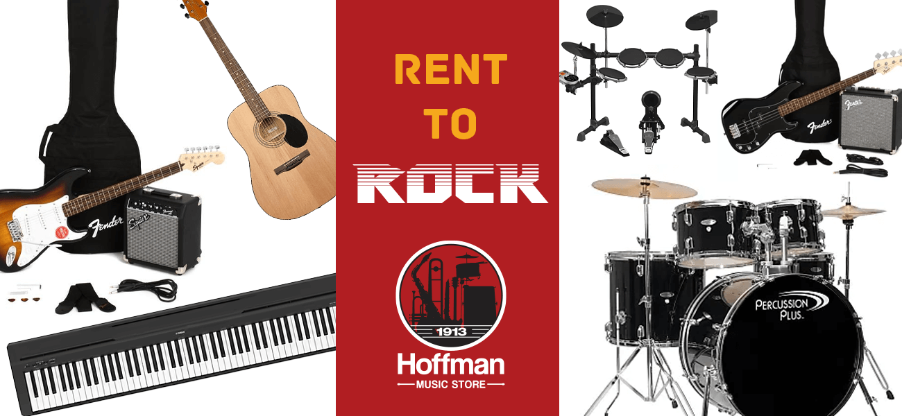 Rent to Rock at Hoffman Music in Spokane