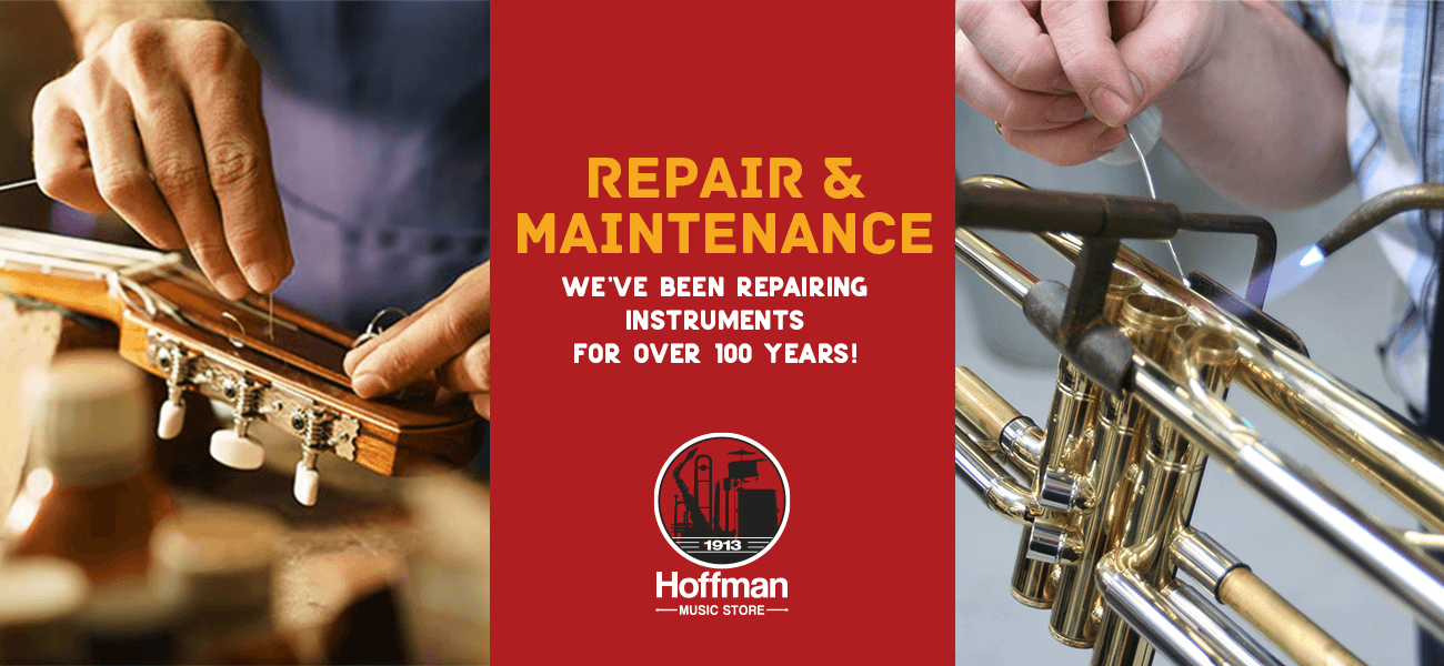 Instrument Repair and Maintenance at Hoffman Music in Spokane