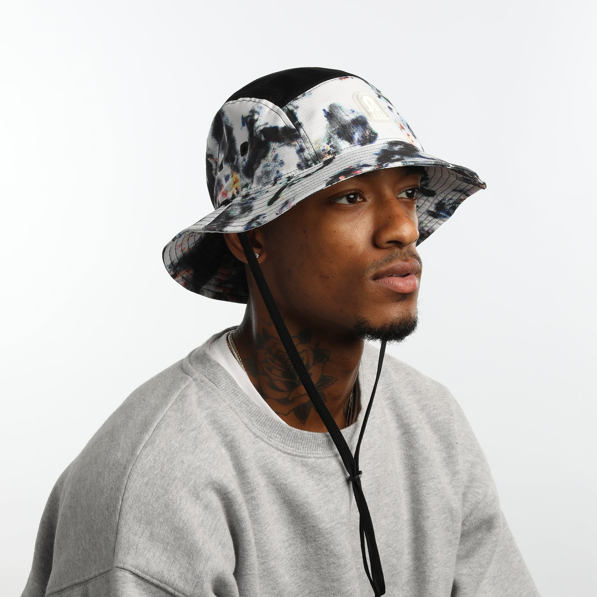 The Edison Washed 5 Panel Hat | Coal Headwear Light Acid Wash