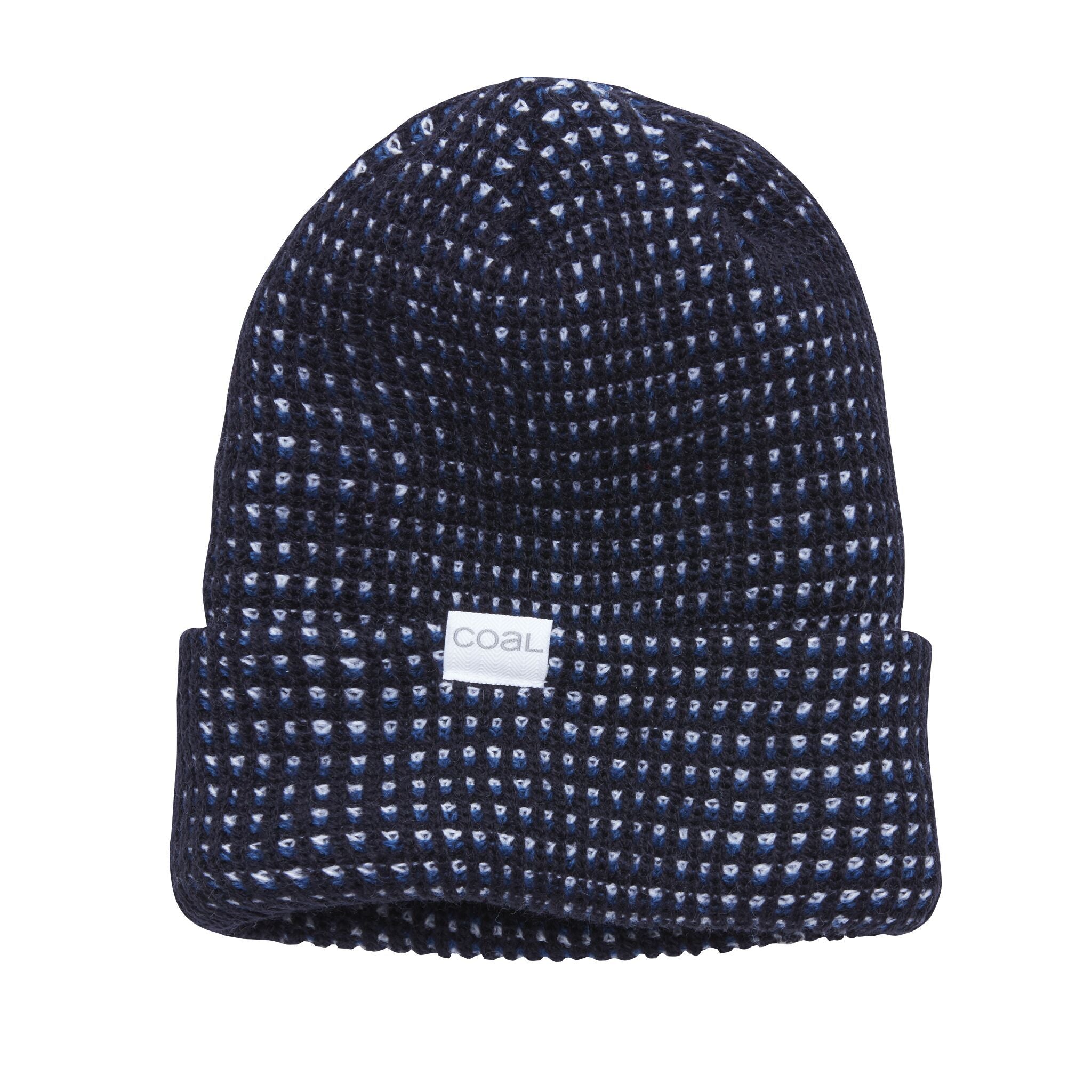 The Davey Waffle Knit Contrast Cuff Beanie