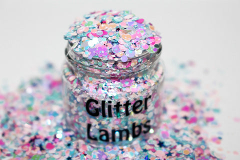 Cotton Candy Easter Peeps Glitter by GlitterLambs.com