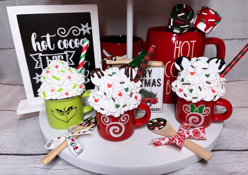 Mr. Grinch Christmas Whipped Topping Mug