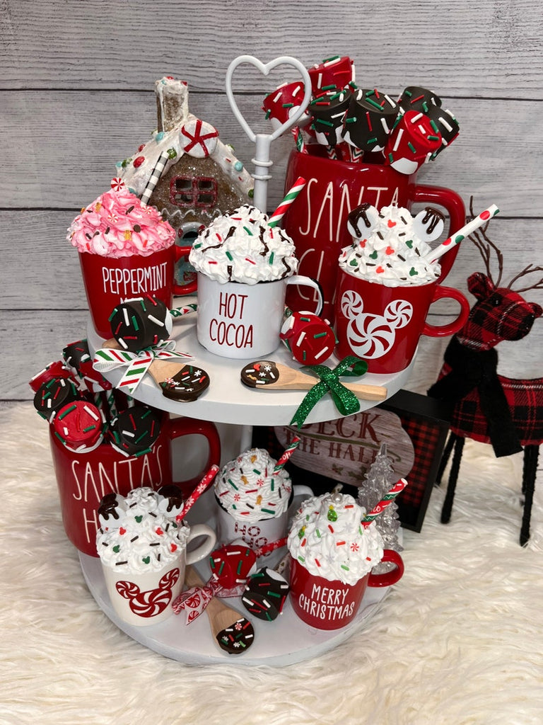 Peppermint Mocha Christmas Whipped Topping Mug