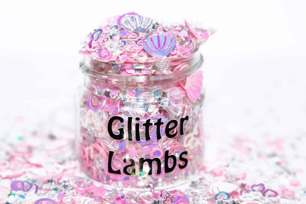 "Trick Or Treating Mermaids" Halloween Glitter Collection 2020 by GlitterLambs.com