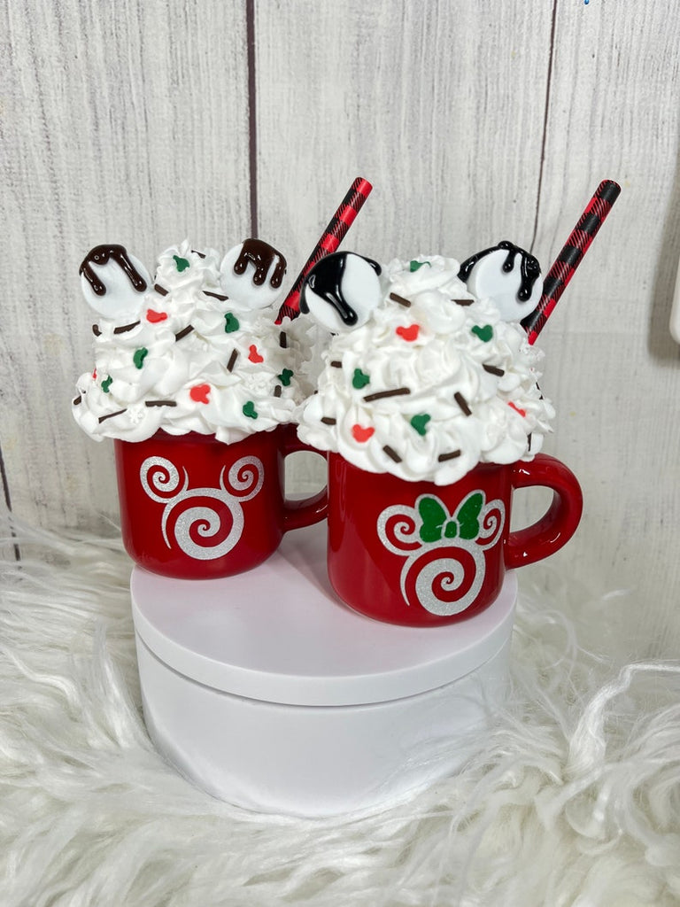 Mickey Mouse Christmas Whipped Topping Mug