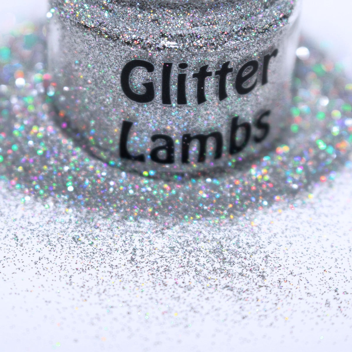 Area 51 Silver Holographic Cosmetic Glitter (.004) – Glitter Lambs