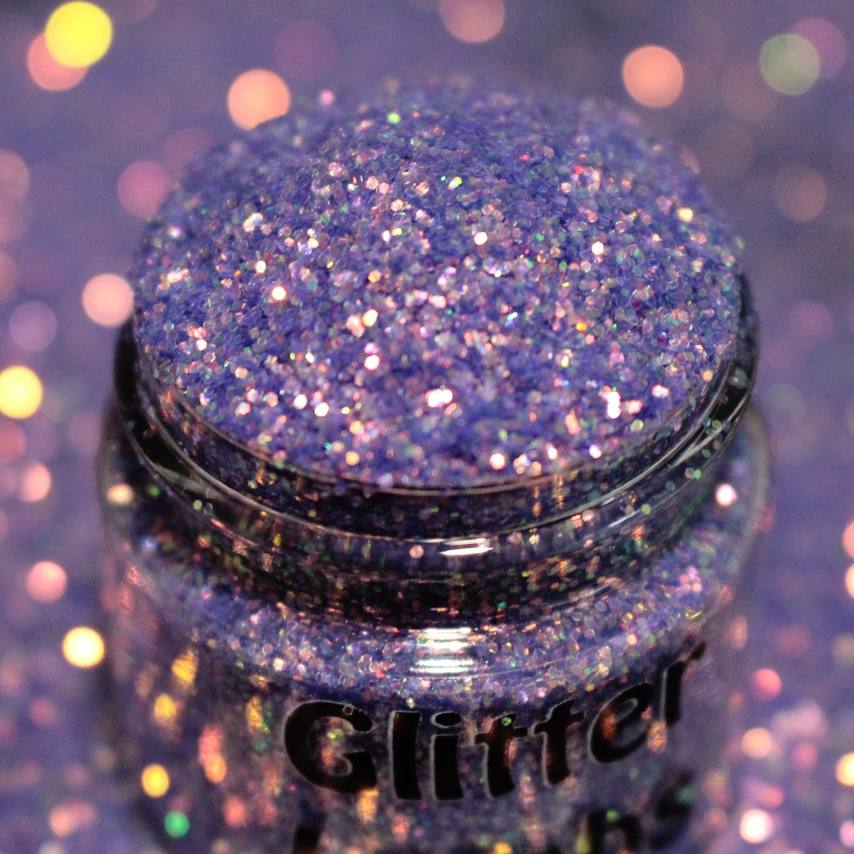 Discotheque :Flower Burst Holographic Shaped Glitter (Jar)