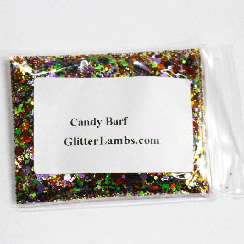 Trick R Treat Candy Shaped Glitter