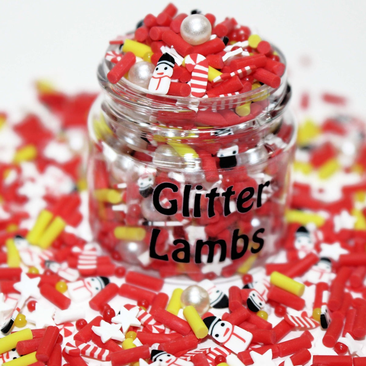 Crushed Candy Canes Christmas Glitter – Glitter Lambs