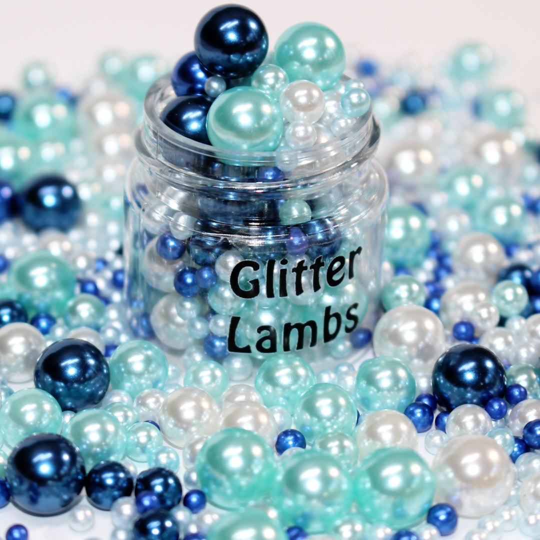 Ghost Particles (3-10mm) Beads No Hole – Glitter Lambs