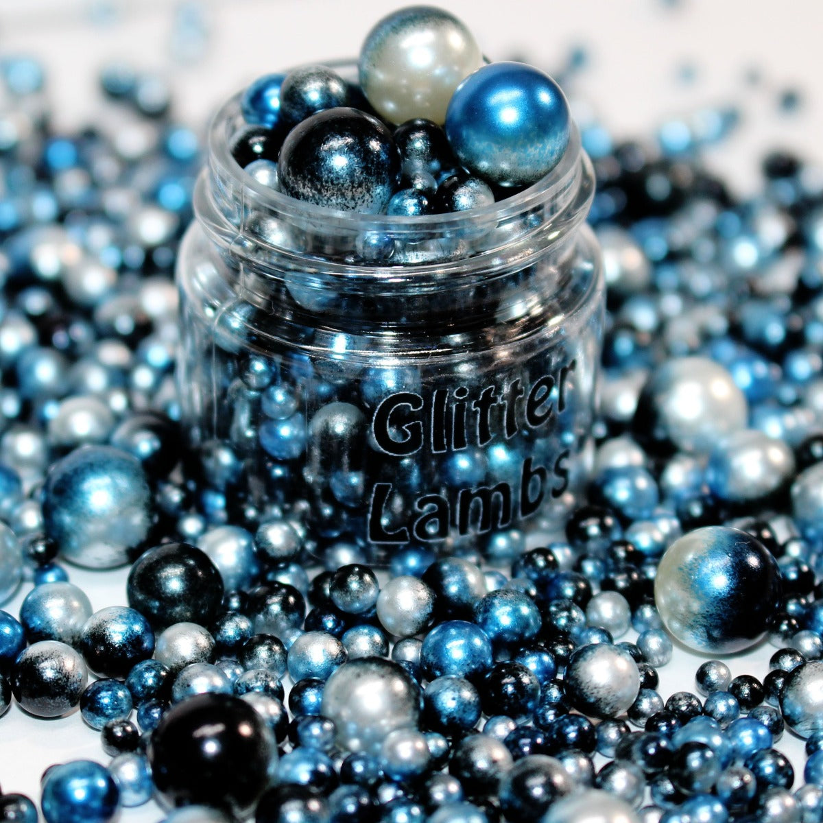 Beads 3-10mm (No Hole) – Glitter Lambs