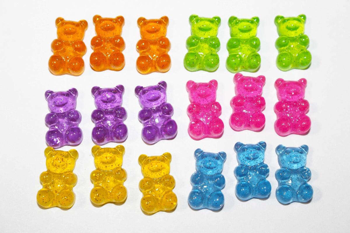 fake Halloween gummy bears |fake gummy bears | fake candy | candy cabochons