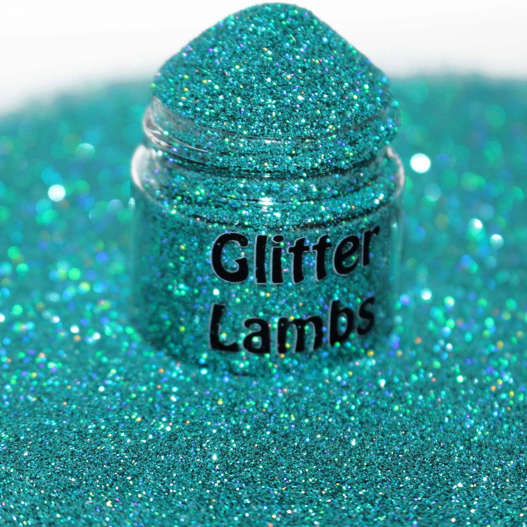 Licorice  Black Holographic Glitter – Glitter Lambs
