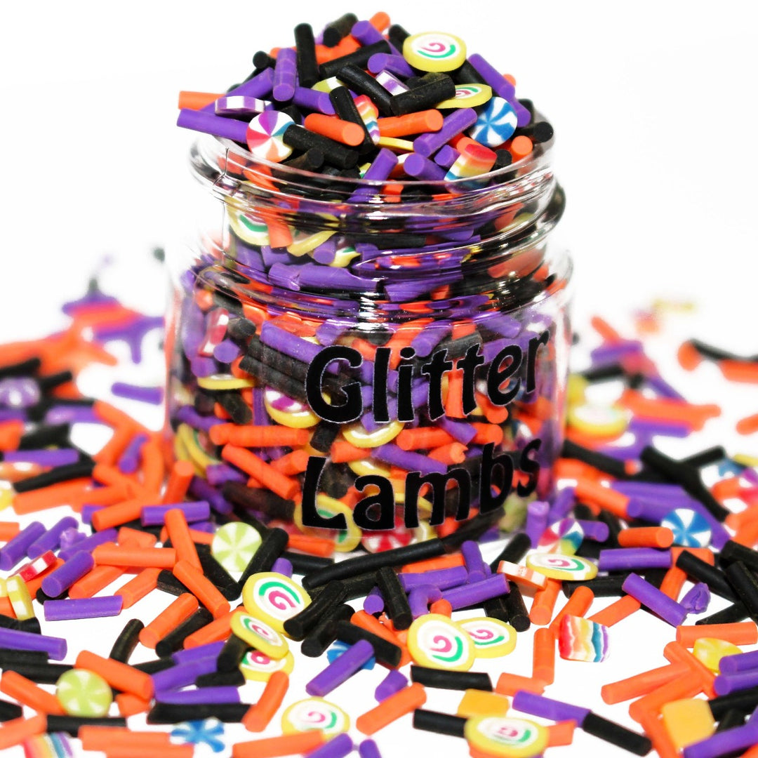 Halloween Cake Roll Fake Sprinkles – Glitter Lambs