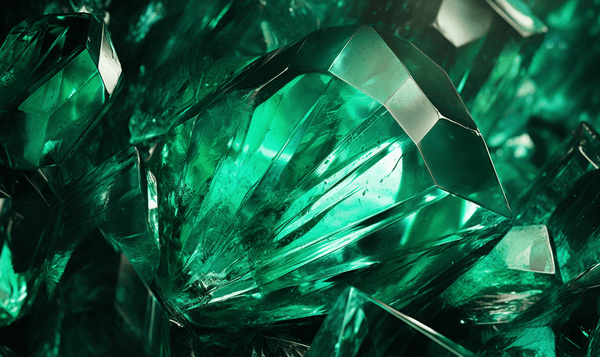 green crystals for heart healing