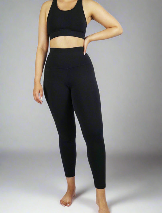 Cotton:On activewear full length leggings in black | ASOS