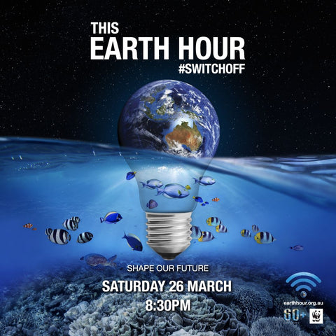 Earth Hour 2022. Celebrate with us here at Wear Organic. Small acts can make a big difference to our future.