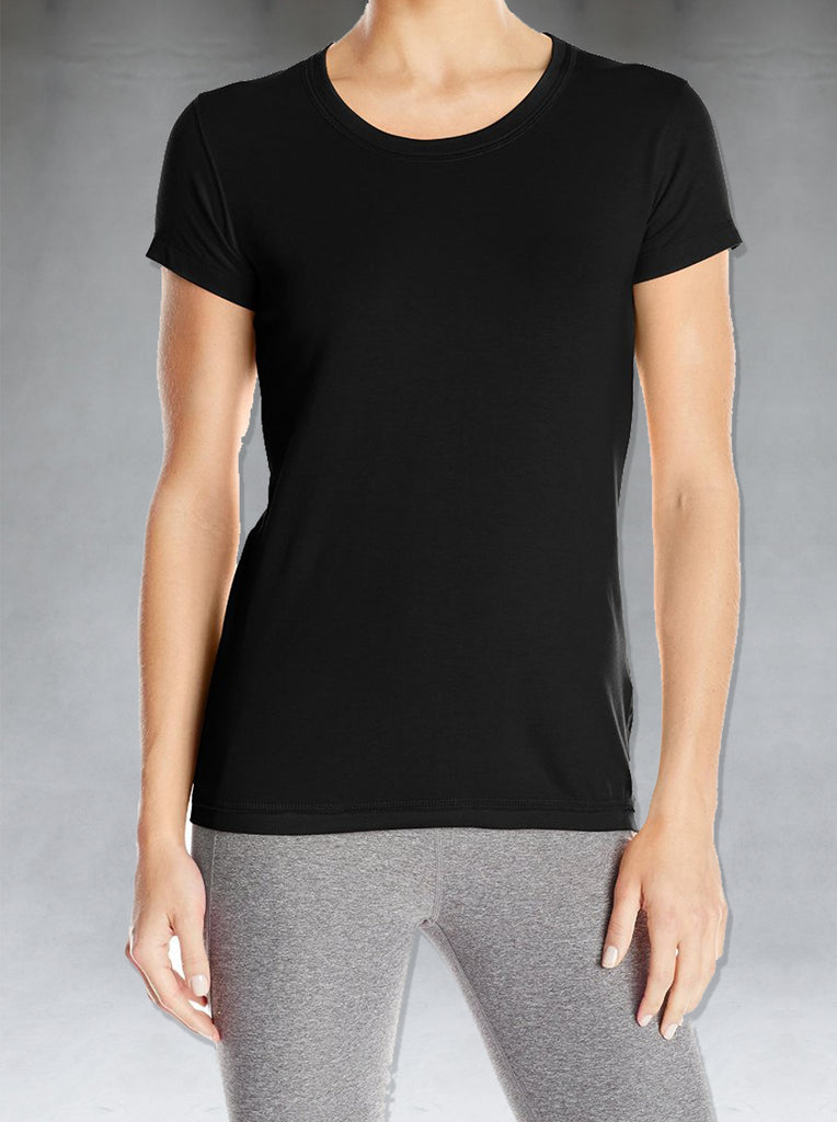 Our round neck tees are cut for a bodycon fit to follow the contours of the body. Pure Bamboo cotton blend is both light and comfortable and feels luxuriously soft on the skin. Odour resistance makes it very user-friendly.