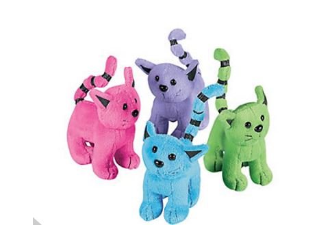 mini plush cats bulk