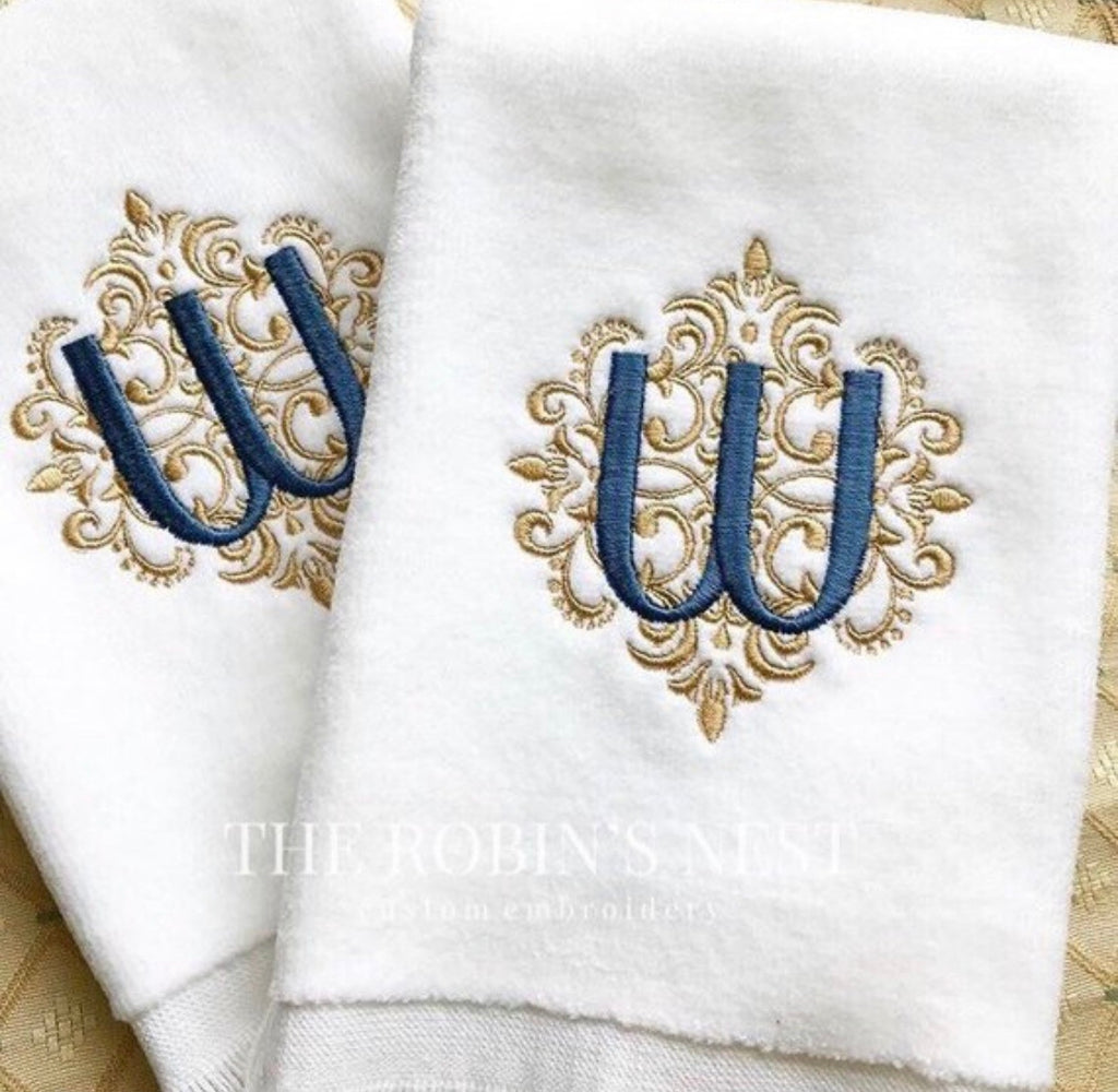 monogrammed beach towels gifts